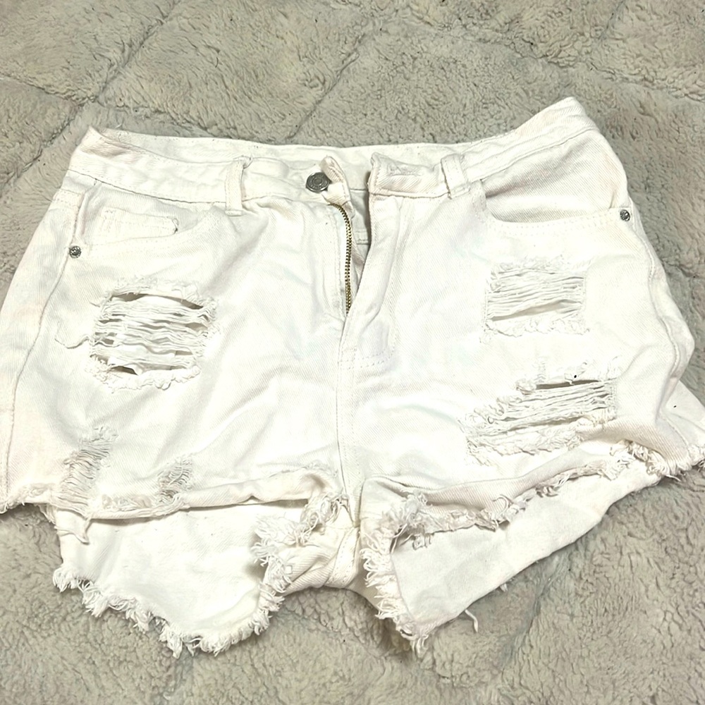 White shorts